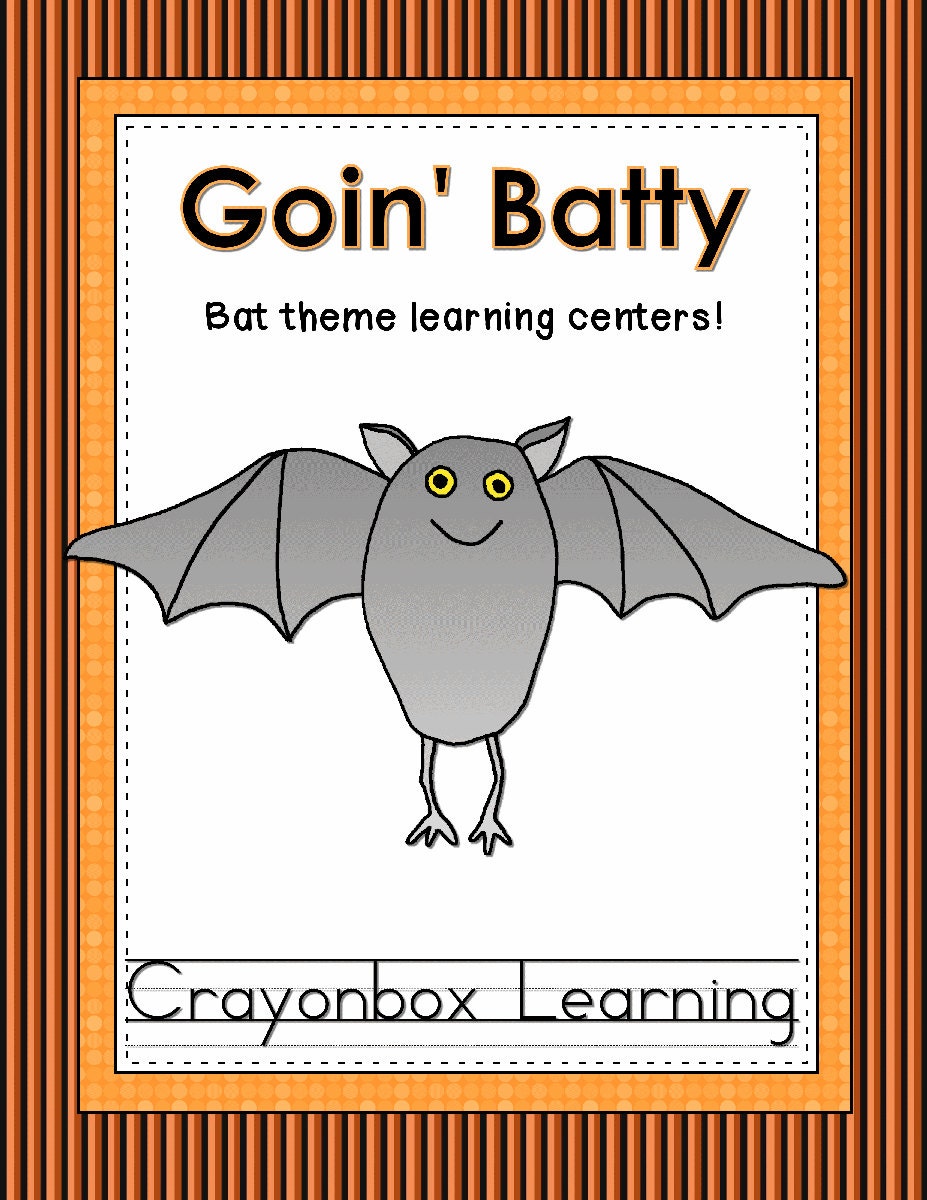 Goin' Batty, Stellaluna Learning Centers - Halloween, Fall, Bats