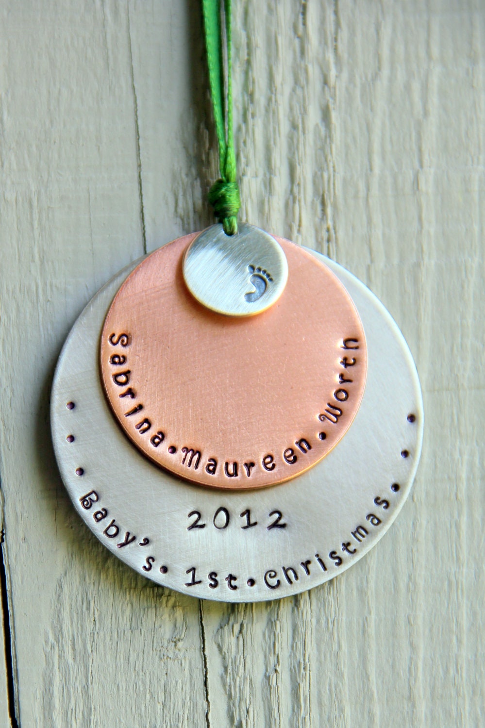 Baby's First Christmas Ornament, 1st Christmas New Baby, Holiday Ornament, Holiday  Baby, Personalized Gift For Family, Children Holiday