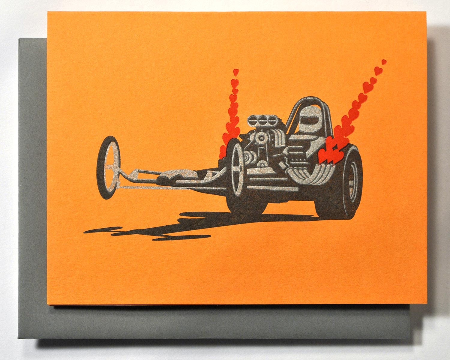 Nitro Burnin' Greeting Card