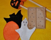 Halloween Felt S'mores Set