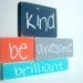 The BE Set. Home Decor.