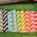 Chevron One Shoulder Dress--Many Colors Available