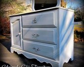 French Provincial Dresser w/ Mirror and Nightstand