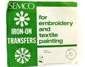 Semco Iron On Transfers for Embroidery and Textile Painting - Small Sprays - 8 Sheets