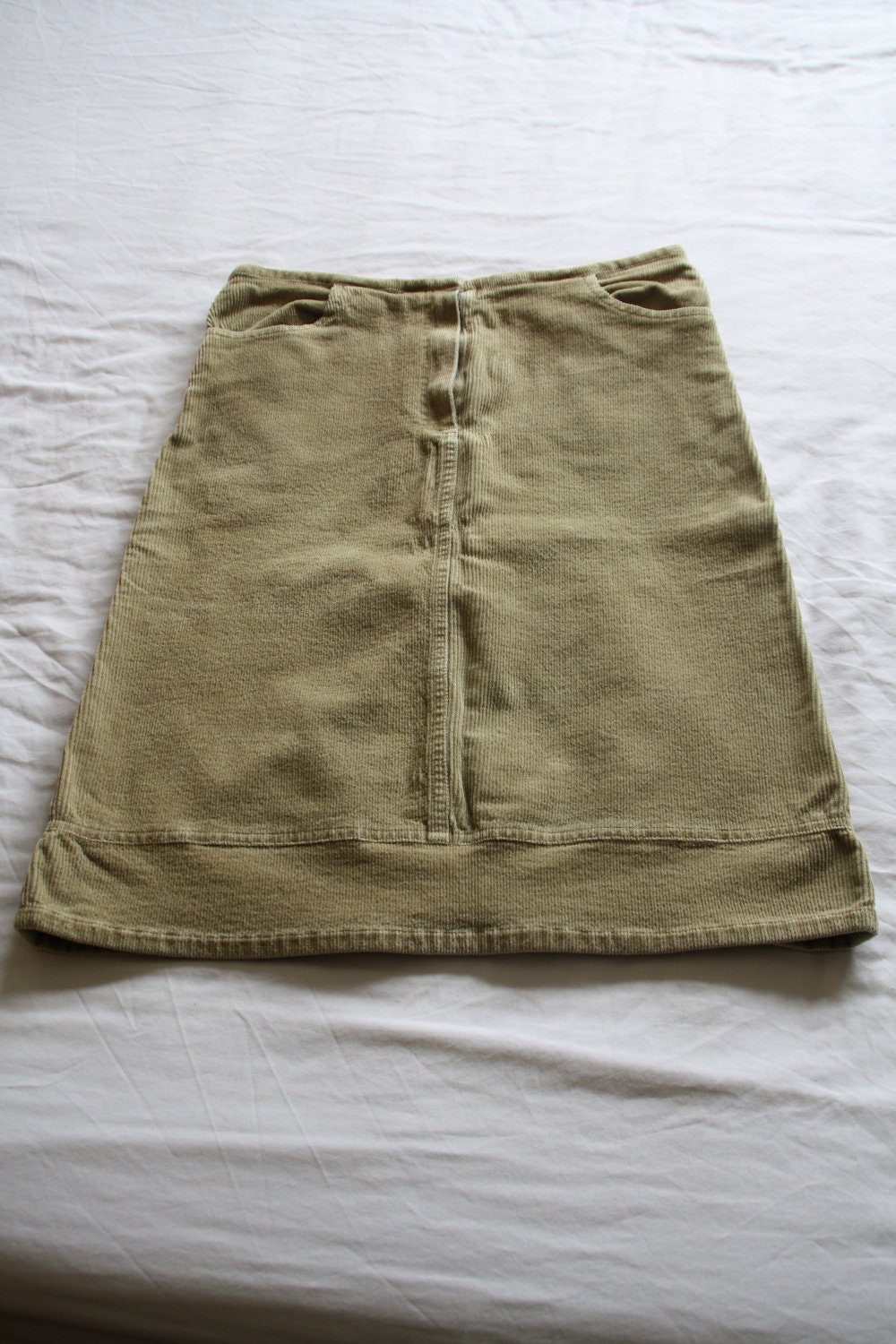 cord pencil skirt