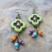 Green Soutwestern Earrings