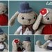 PATTERN - Miss and Mister Bunny, amigurumi bunny couple, crochet toys