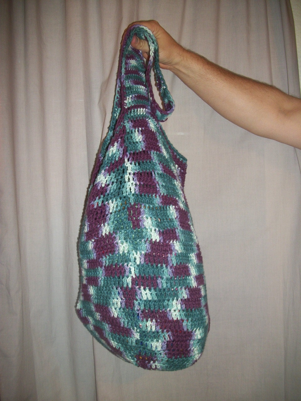 Reusable Solid Grocery Tote Bag