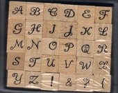 BRAND NEW Studio G  wooden Alphabet stamp set (30 stamps)