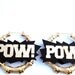 XL Pow Bamboo Earrings