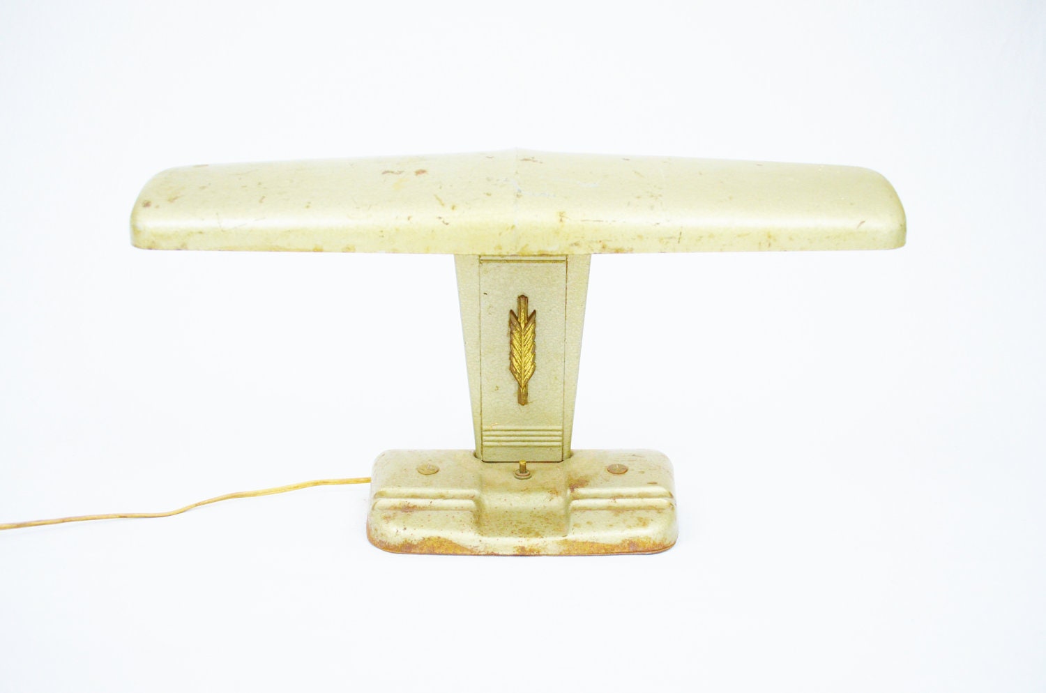 Art Deco Desk Lamp - Piano Lamp - Moe Brothers - LuccaBalesVintage
