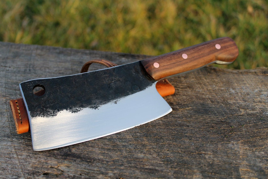 Hand forged cleaver: Made to order