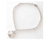 nautical jewelry, anchor ankle bracelet, silver anklet, anchor jewelry foot bracelet nautical sea sailing ocean jewelry