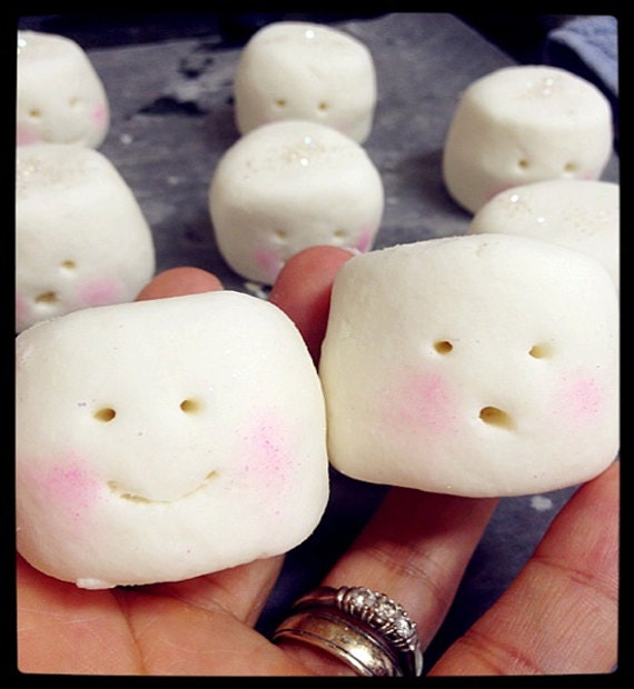 Bubbly  Solid Bar - Marshmallow Peppermint Bubbly SoapMuchLove Solid Bar