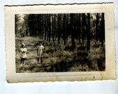 Beetlejuice Girl - vintage photo collage