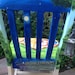 Your Life Story hand painted on an accent chair