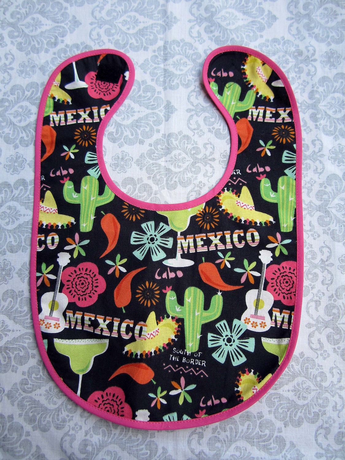 Baby Bib Mexico Print