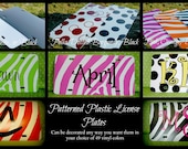 Personalized Patterned License Plate