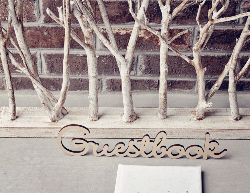 Guestbook Wedding Sign