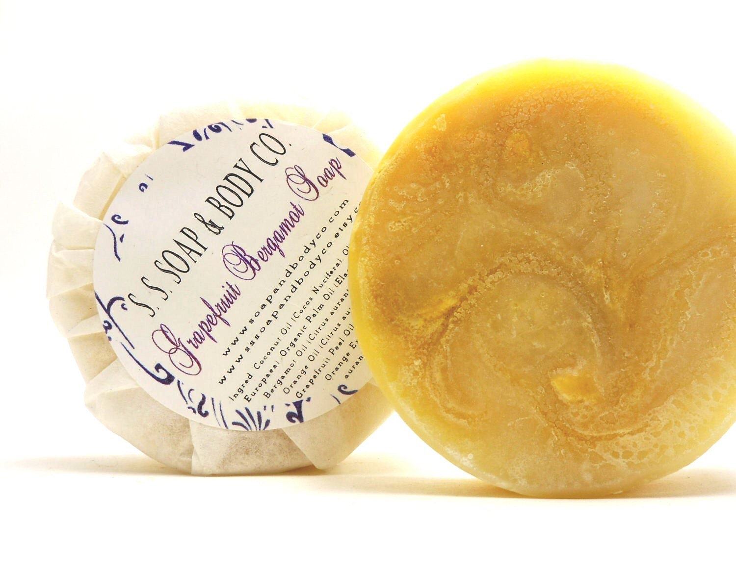 Grapefruit Bergamot Soap - with essential oils