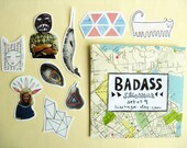 Badass Sticker Set
