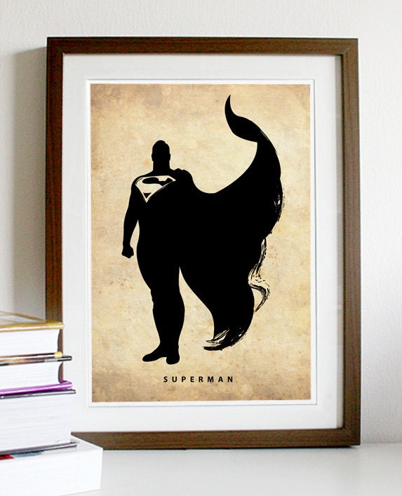 Superman Poster A3 Print