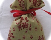 Handmade Cotton Sachet Filled With Grosso Lavender