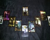 Dark Angel Basic Reading 10 Cards - Secret Heart Spread