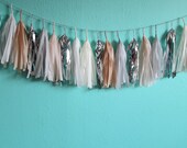 Silver Sand Tassel Garland