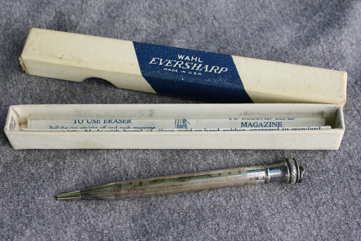 Vintage Wahl Eversharp Mechanical Pencil, Sterling Silver