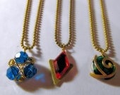 Zelda Necklace Set, Spiritual Stone Necklace Set, Ball Chain