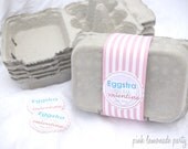 Eggstra Special Valentine Set --6ct-GReY- 6egg size-fill with mini cupcakes,easter eggs, cookies, fruit, hold cakepops or peep pops-6ct Il_170x135