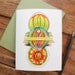 Talisman Greeting Card: blank card A2