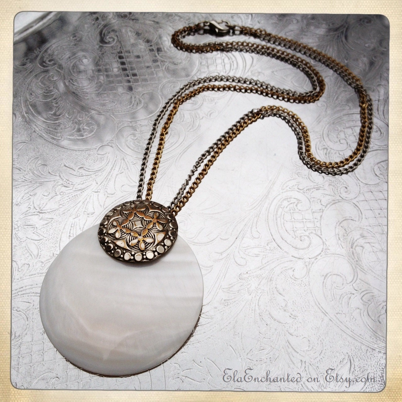 Waning Moon Necklace
