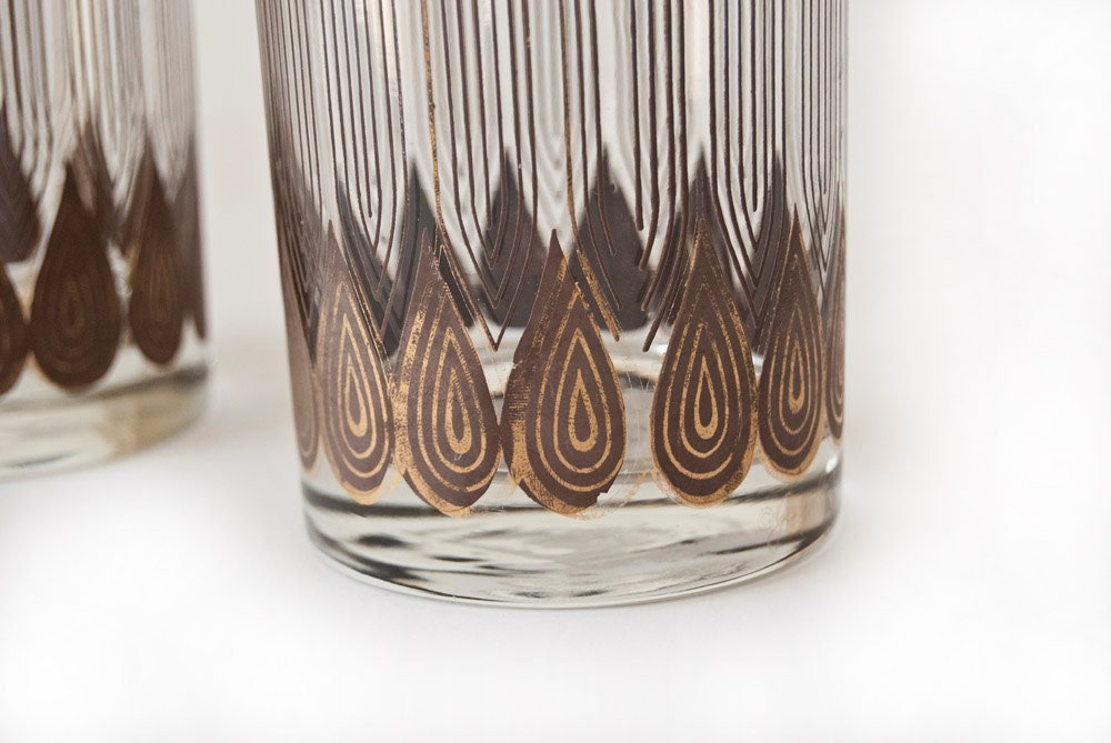 Mid Century Tumblers Glassware Barware