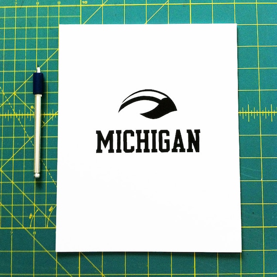 Michigan 8x10 Paper Cutting