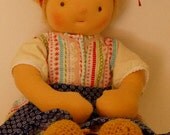 belambolo Fanny - a handmade  doll 16 inch with a bavarian dress