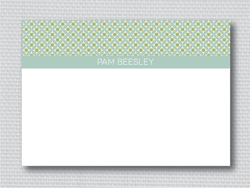 Custom Notecards with Lined Envelopes - Set of 10