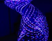 FREE SHIPPING - Strobing LED Hula Hoop - Everlasting Eclipse