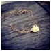 Medium Heart Bracelet - Heart Initial Layered Bracelet - All 14k Gold Filled - Personalization Gift