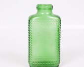 Vintage Green Glass Poison Bottle Air Wick Chlorophyll 1950s Air Freshener