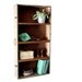 RESERVED // Repurposed Industrial Shelving Unit // Weathered Bookcase // Rustic Storage