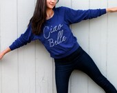 Ciao Bella Raglan Crew - Small