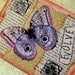 OOAK Art Collage and Ink Card "EVOLVE"