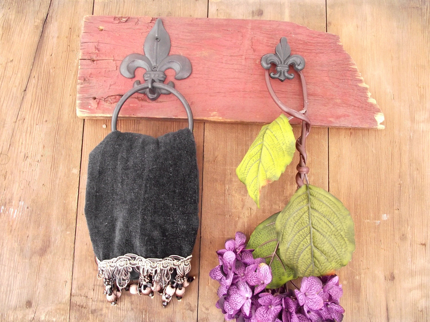 Towel Hanger Jewelry Hanger  Coat Hanger Home Decor Wall Hanging