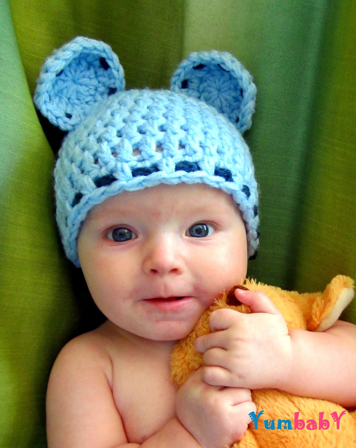 Bear hat, Newborn Baby Boy Bear Hat- Baby Bear Hat - Baby Boy Photo Prop - Newborn, halloween costume