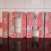 HOME decorative letters
