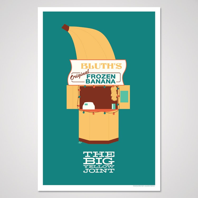 Big Yellow Joint - 12x18 Art Print