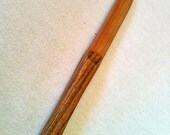 Letter Opener  with 2 Types of Wood Zebra and Cherry Wood