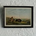 Hunting the Buffalo Lithograph